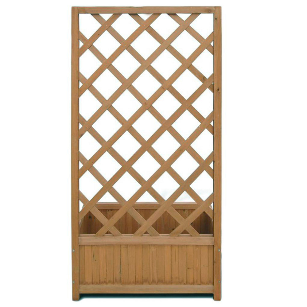 Кашпо со шпалерой 