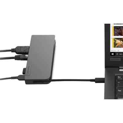 Концентратор Lenovo Powered USB-C Travel Hub-WW (4X90S92381) Вінниця