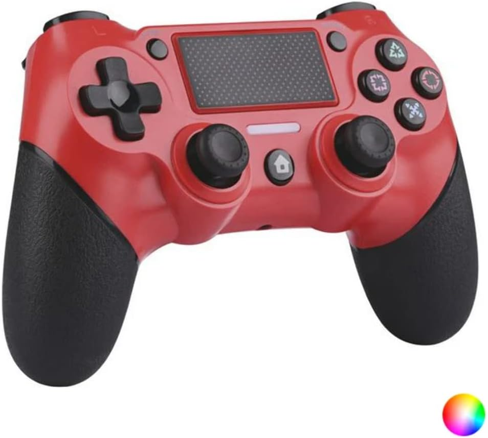 Бездротовий геймпад Nuwa Dualshock для PS4 та ПК Bluetooth контролер з сенсорною панеллю Червоний Київ - фото 3