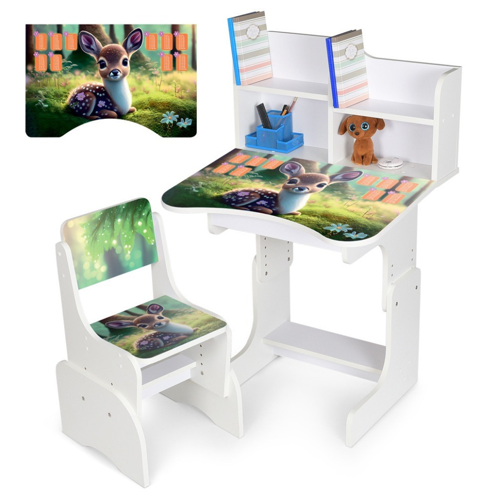 Детская Парта N 2071-3-1 дерево, со стульчиком Винница - изображение 1
