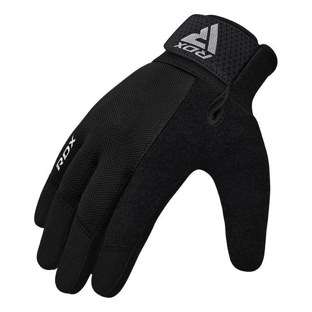 Рукавички для фітнесу RDX W1 Full Finger Plus Black XL Каменское - изображение 2
