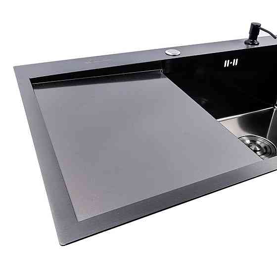 CM 78*50 R DÉCOR Мийка PVD чорна Valeso Handmade (3.0/0.8) Коломыя