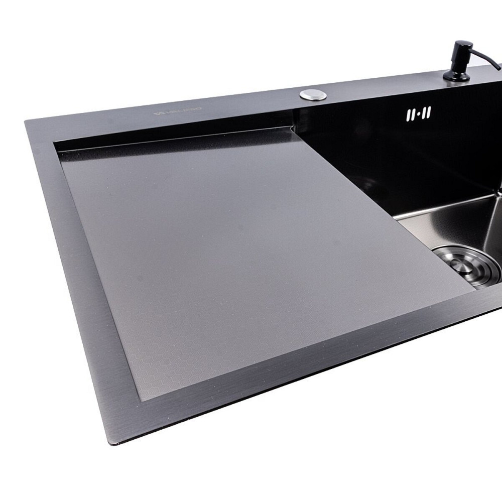 CM 78*50 R DÉCOR Мийка PVD чорна Valeso Handmade (3.0/0.8) Коломыя - изображение 4