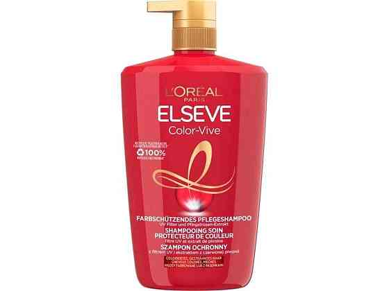 Шампунь 1л Експерт Кольору для фарбованого або мелірованого волосся ТМ ELSEVE Київ