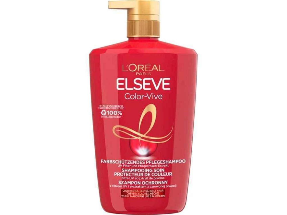 Шампунь 1л Експерт Кольору для фарбованого або мелірованого волосся ТМ ELSEVE Київ - фото 1
