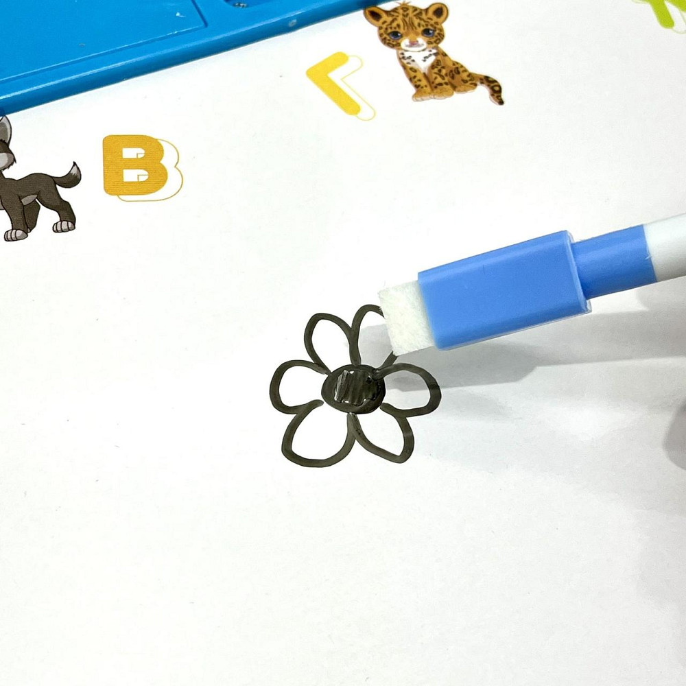 Дошка інтерактивна Limo Toy алфавіт пісні казки вірші Синій (SK 0024) Чернигов - изображение 3