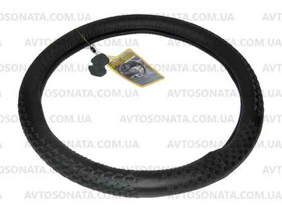 Оплетка кожа 246 BK M черная перфориров/один шов Винница