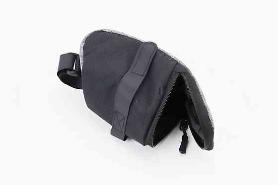 Сумка під сидіння, кріпл. на липучці, чорно-сіра Київ