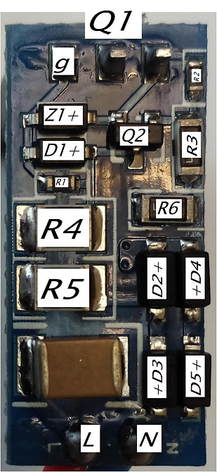 Адаптер (байпас, конденсатор) LIVOLO для усунення мерехтіння LED ламп та помилок освітлення (VL-XA001) Коломия - фото 4