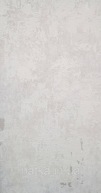 Шпалери вінілові на флізеліні Marburg Memoria 1.06х10 під штукатурку під старовину сірі бежеві срібло Київ - фото 1