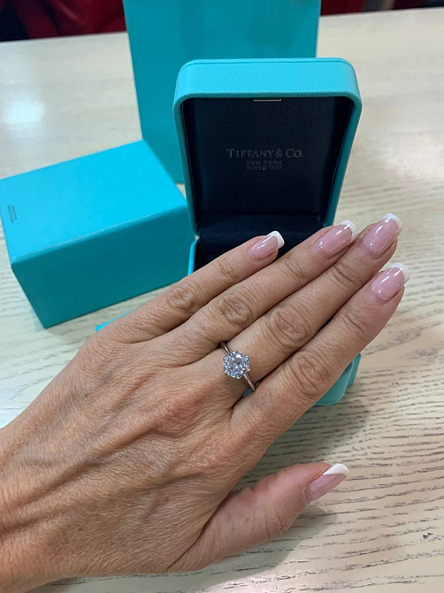 Тіффані Tiffany кільце 925 проби, циркон, кільце в брендовому пакованні, люкс Одеса - фото 5
