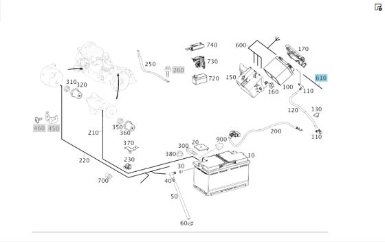 Mercedes-Benz  A2465406332 Провід маси від АКБ до кузова CLA Shooting Brake X117 CLA C117 GLA X156 A-class W176 B-class W242 B-class W246 Одесса