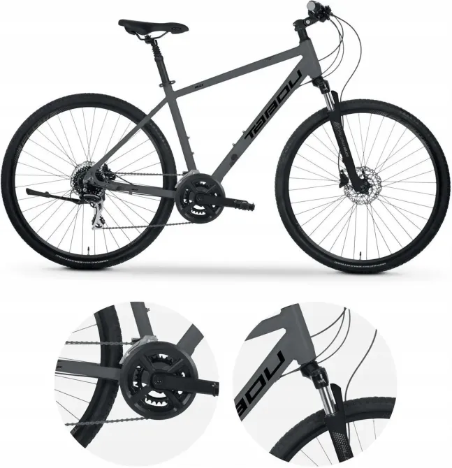 Велосипед Tabou Flow 3.0 Black Stealth 28 2024 Киев - изображение 1