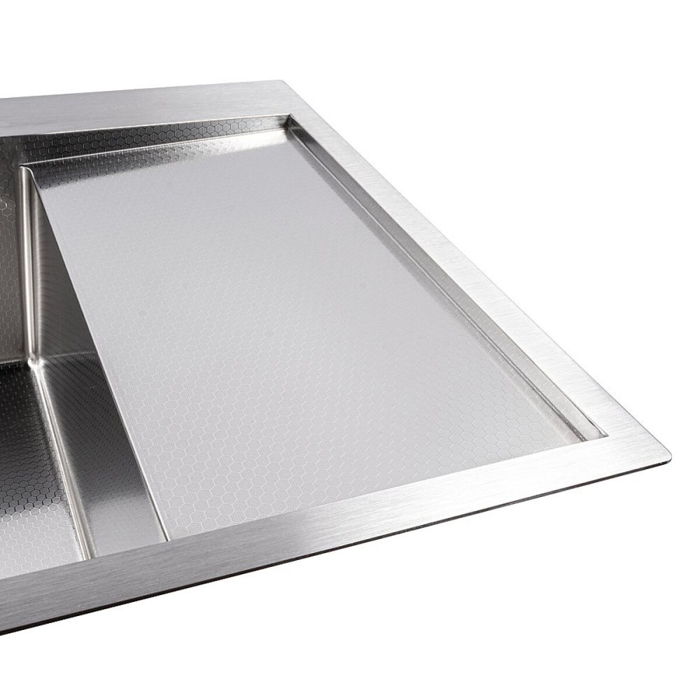 CM 65*50 L DÉCOR Мийка нержавійка Valeso Handmade (3.0/0.8) Коломыя - изображение 3