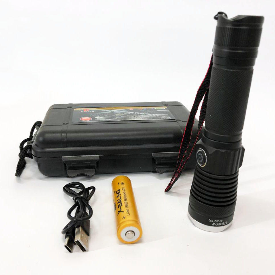 Ліхтар тактичний портативний Police BL-A92-P50, Супер яскравий ліхтарик, Надпотужний VP-714 ліхтар лед Київ - фото 6