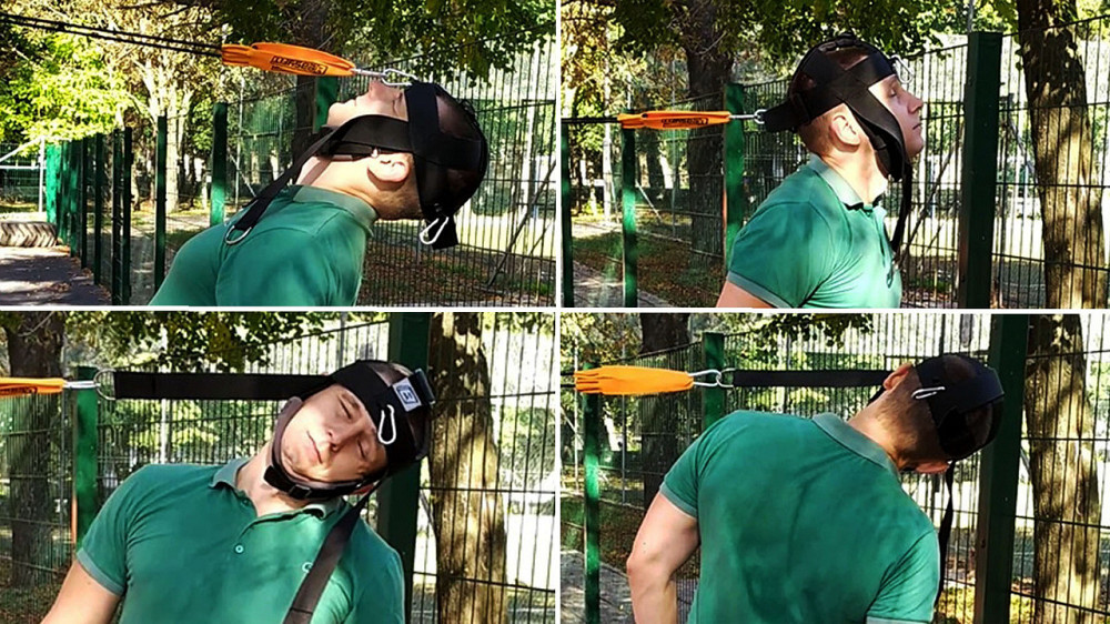 EasyFit Упряж для шиї EasyFit IRON NECK универсальна (нейлон) Коломия - фото 2