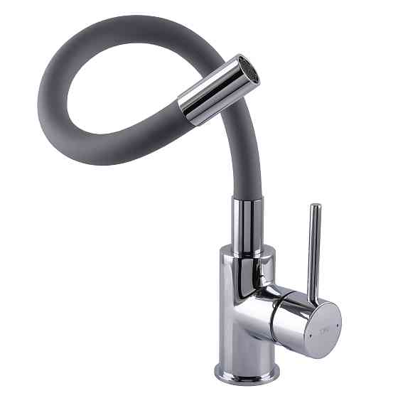 Змішувач для кухні TOPAZ CORSICA TC 8853-04-GR, Шланги TAQ-M1055 Київ