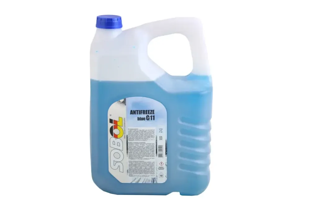 Вода охолоджуюча антифриз синій -30° Sobol 9.79 кг Вінниця - фото 1