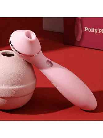 Вакуумний вібратор KISTOY Polly Plus Pink Sex Aura Київ