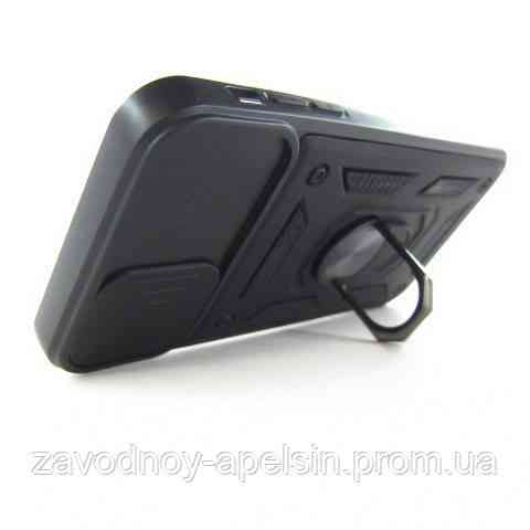 Iphone 11 Протиударний чохол Hybrid (кільце + шторка) Одеса