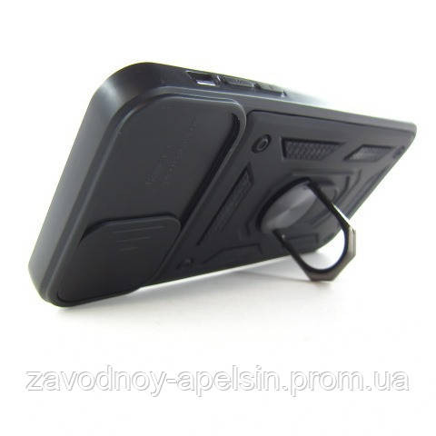 Iphone 11 Противоударный чехол Hybrid (кольцо+шторка) Одесса - изображение 2