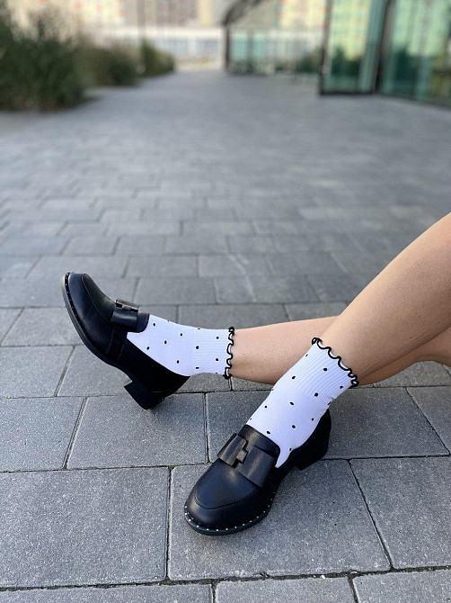 Sothby 's Туфлі жіночі Sothby 's M-595/2 чорні (весна-осінь, шкіра натуральна) (2977) 36р.37р.3 Коломия - фото 1