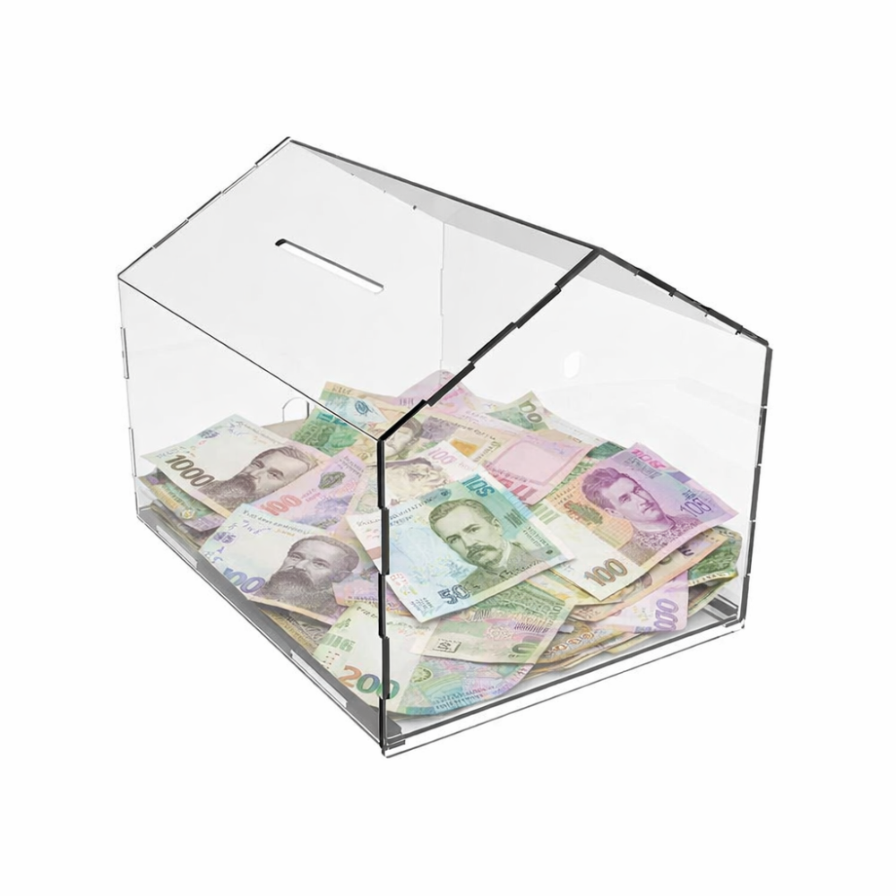 Ящик для пожертвований EKOSTAR Домик 200х258х200 Киев - изображение 1