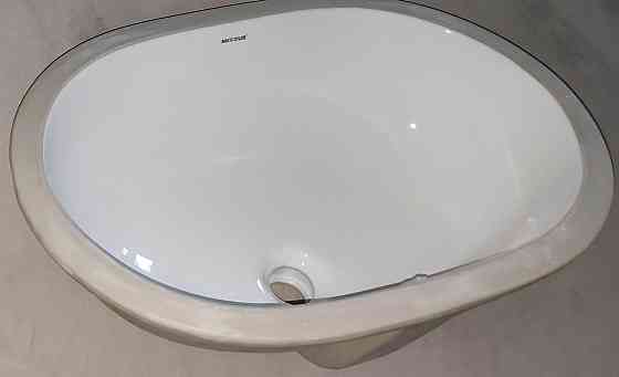 Раковина врізна під стільницю MIXXUS PREMIUM ELLIPSE-1701 570х385х205mm з переливом   ( MP6566 ) 28377 Харків