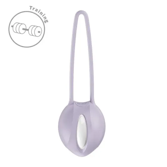 Вагінальна кулька Fun Factory SMARTBALL UNO Purple, одинарна, діаметр 3,6 см Львів