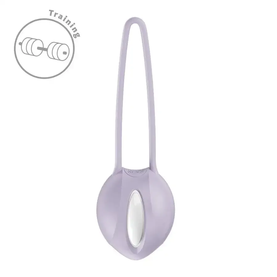 Вагінальна кулька Fun Factory SMARTBALL UNO Purple, одинарна, діаметр 3,6 см Львів - фото 2