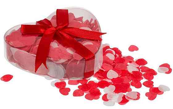 Конфетті для ванни Bath Confetti Big Hearts, 20 г Sex Aura Київ