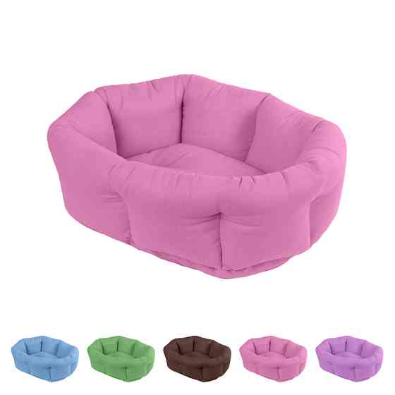 Манеж для тварин Теремок, L, Ш 58 см, Д 68 см, В 21 см рожевий Коломыя