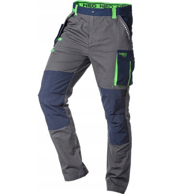 Штаны рабочие Neo Tools Premium, размер XXXL(58), ткань ripstop, 210 г/м2,хлопок (81-227-XXXL) Винница - изображение 1