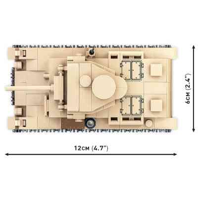 Конструктор Cobi Вторая Мировая Война Танк Panzer III, 292 деталей (COBI-2712) Винница