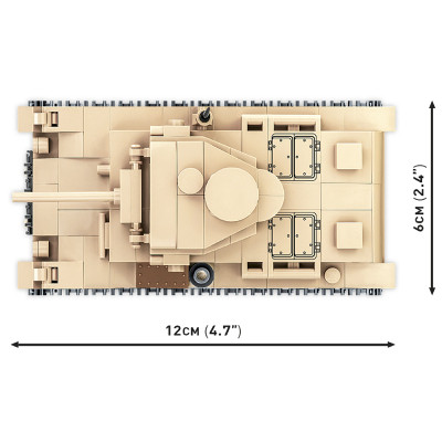 Конструктор Cobi Вторая Мировая Война Танк Panzer III, 292 деталей (COBI-2712) Винница - изображение 4