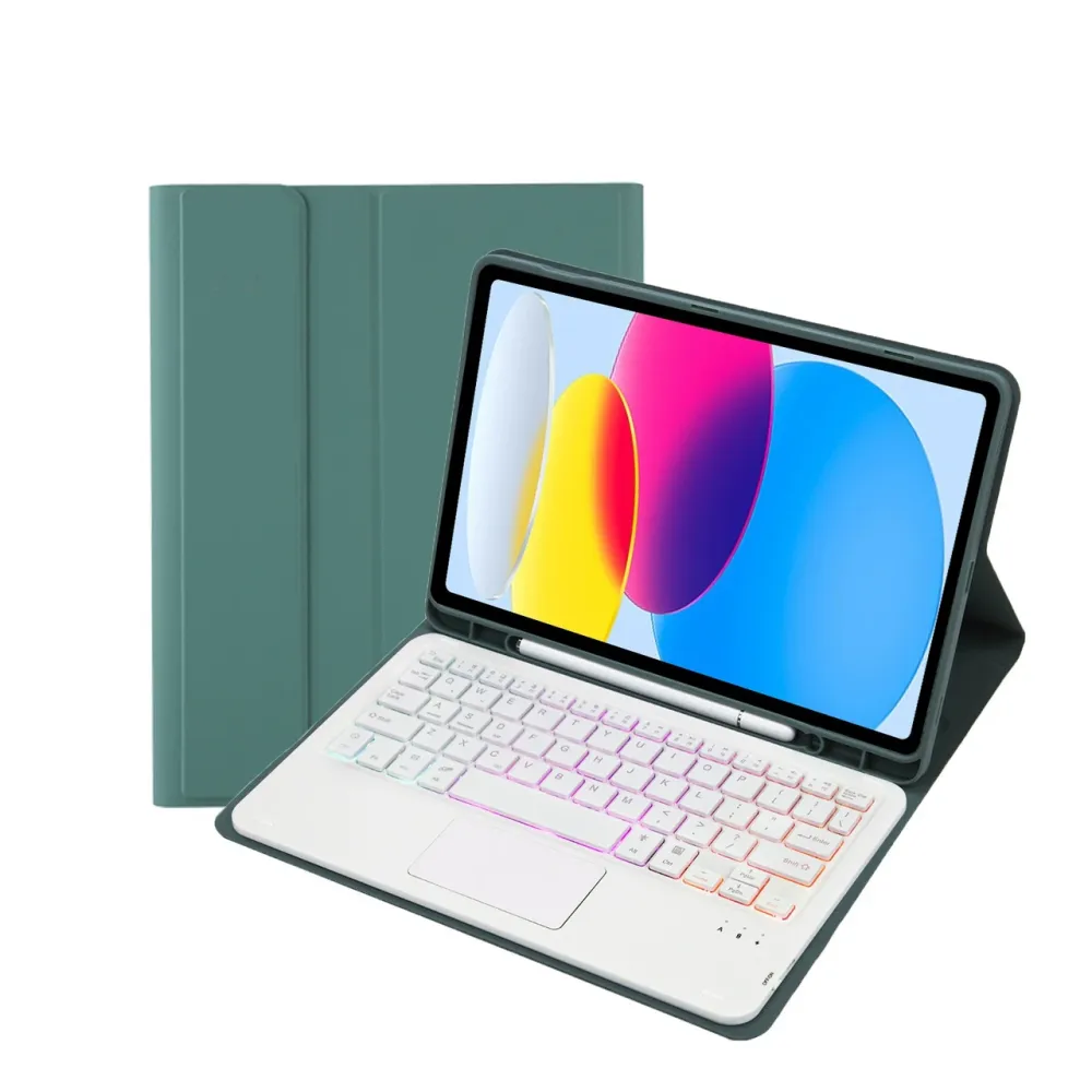 Чехол-клавиатура для iPad Pro 11 дюймов 2018/2020/2021/2022 версии/air4/air5 Темно-зеленый Киев - изображение 2