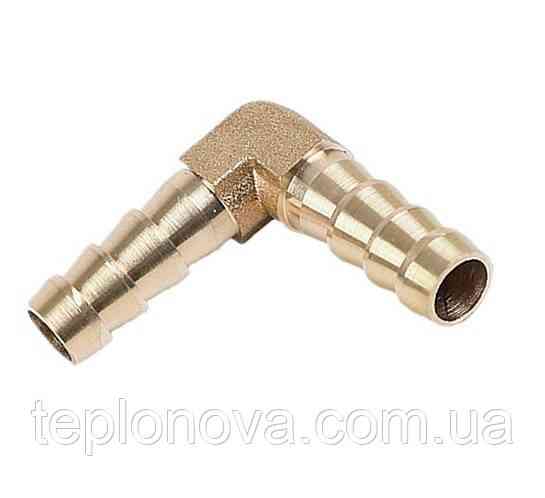 Трубка соединительная угловая латунная 18мм х 18мм литейная 1695Б Черновцы