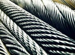 Канат із неіржавкої сталі ДІН 3053 (ГОСТ 3063-72) 16,00 мм, Конструкція 1х19 Київ - фото 1