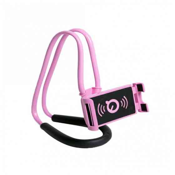 Держатель универсальный на шею для телефона Phone Holder Pink Винница