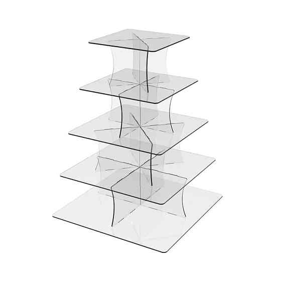 Подставка EKOSTAR под торты и для кенди бара на 5 ярусов Киев