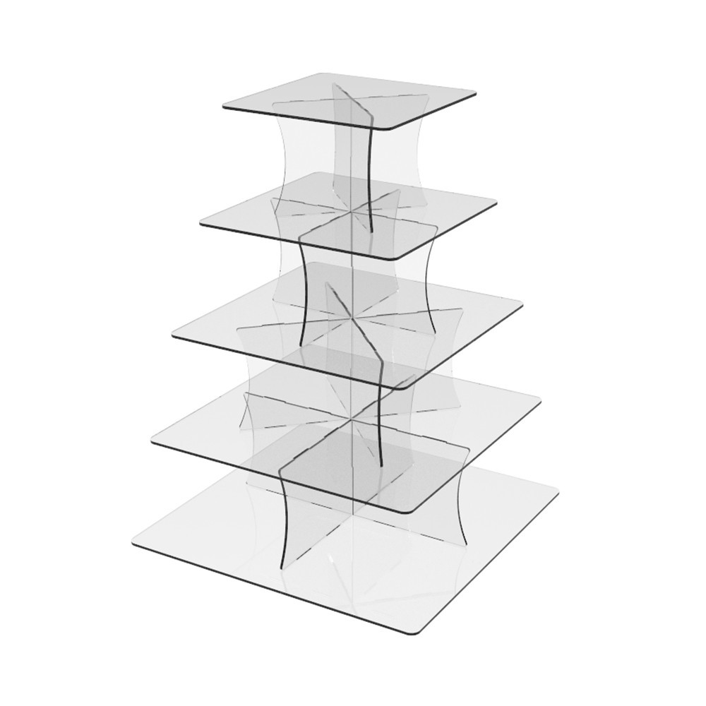 Подставка EKOSTAR под торты и для кенди бара на 5 ярусов Киев - изображение 1