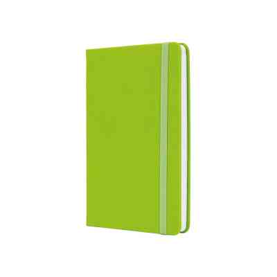 Книга записна Optima А5 SQUARE, тверда обкладинка, гумка, білий блок клітинка, фісташковий (O27100-67) Вінниця