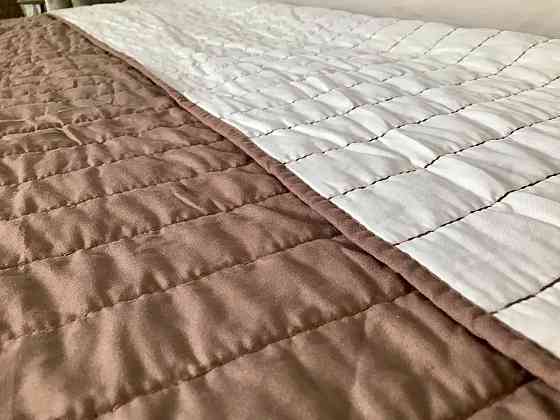 Nostra Покривало Nostra 240х260 см двостороннє антиалергенне коричневий (L0018DarkCacao) Киев