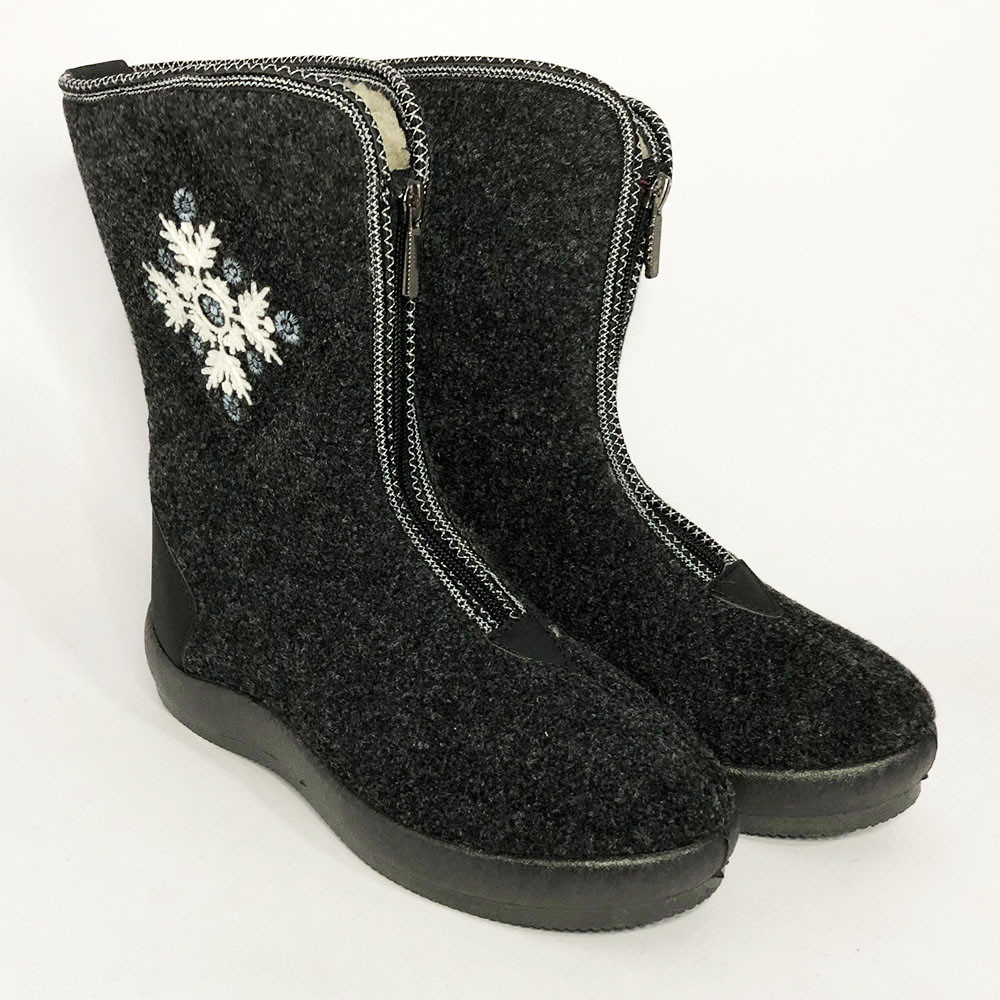 Жіночі пінкові калоші, Зимові дутики для жінок, Жіночі калоші піна на хутрі галоші теплі PE-55 Львів - фото 15