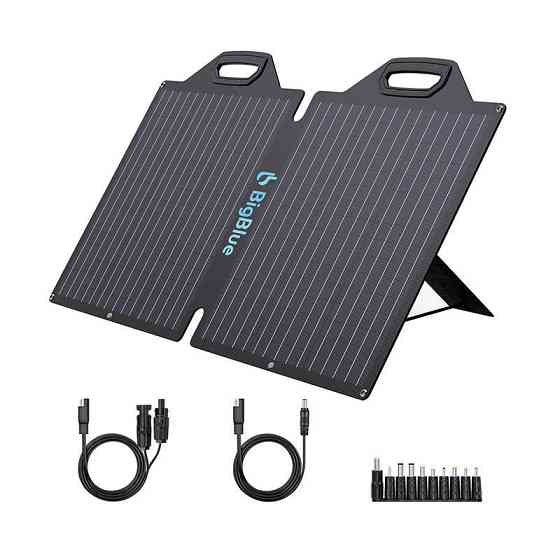 Портативная солнечная панель BIGblue B418 100W Solar panels Винница