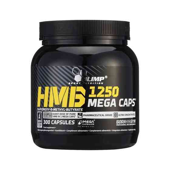 HMB Mega Caps/Mega Capsules (1250mg) 300 caps Луцьк
