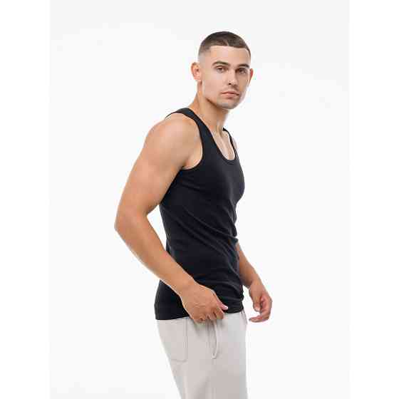 Набір чоловічих майок зі 100% бавовни 3 шт Наталюкс 21-1103 3XL Київ