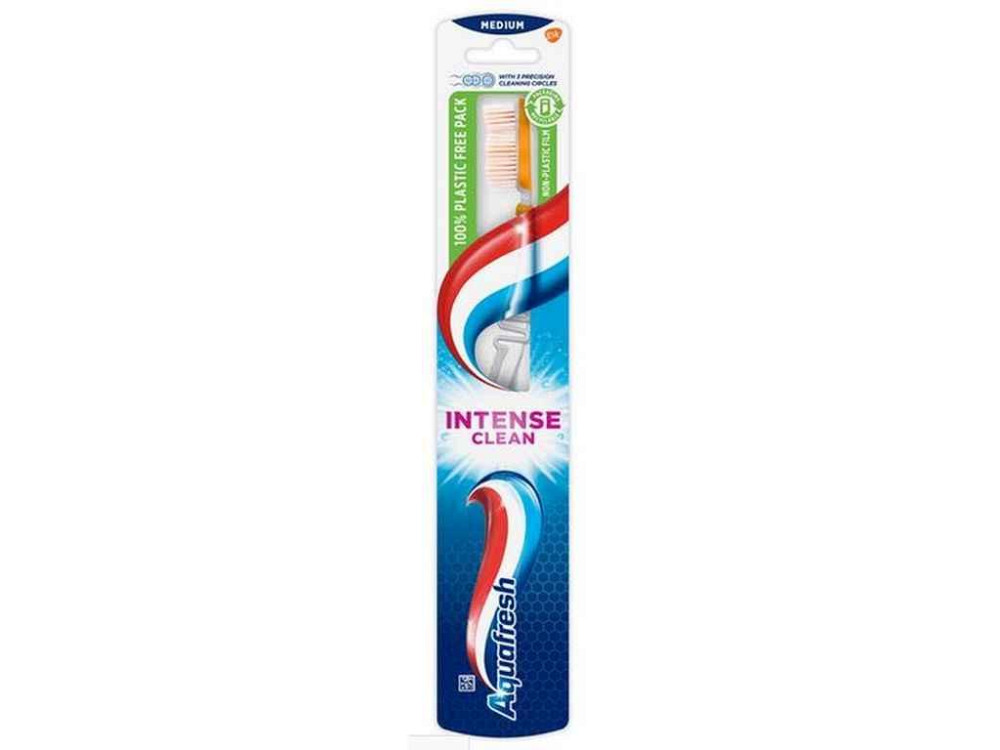 Зубная щетка Intense Clean Medium средняя ТМ AQUAFRESH Solmir Киев - изображение 1