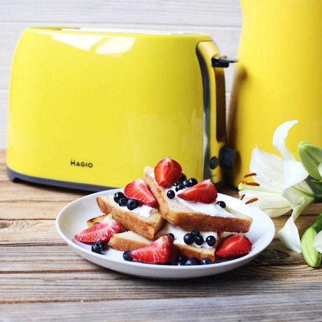 Тостер для підсмажування хліба MAGIO MG-272Y, Тостер зі ступенями підсмажування, Якісний сендвіч-тостер KP-85 Львів - фото 13