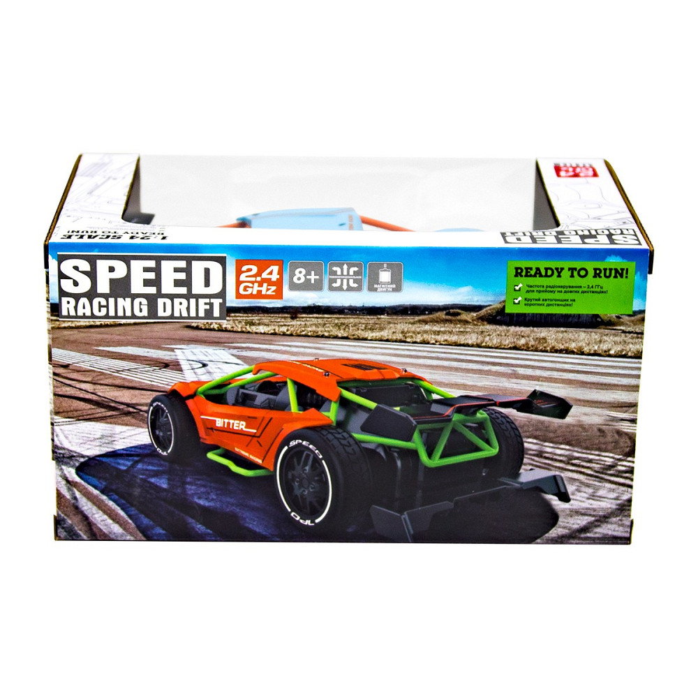 Автомобіль Speed racing drift з р/к – Red Sing (блакитний, 1:24) Дніпро - фото 12